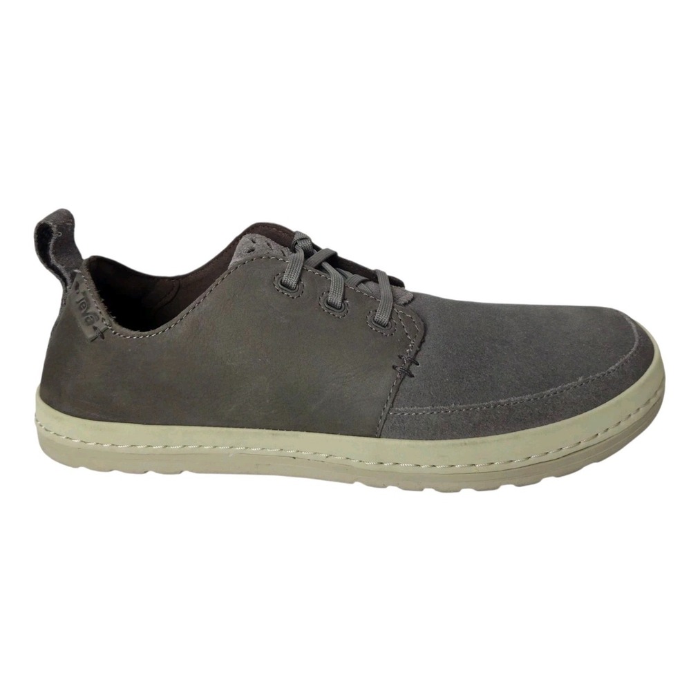 Teva Canyon Life‎ Gray Suede Leather Shoes Men's Size 8 Style 1111766